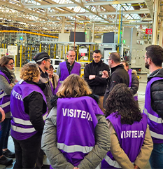 Visite chez Renault